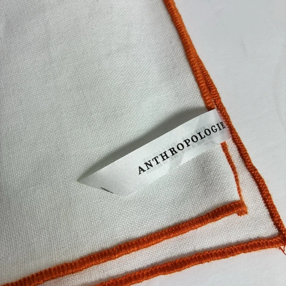 ANTHROPOLOGIE Coffee All Day Dish Towel Cloth Artsy Kitchen Graphic Text